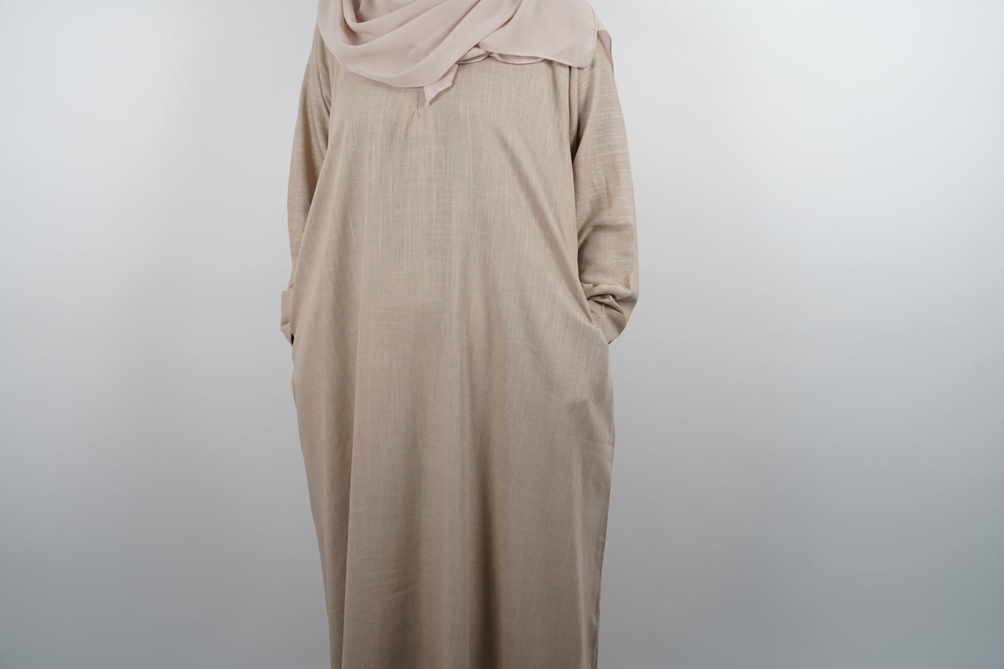 Rich Linen Abaya
