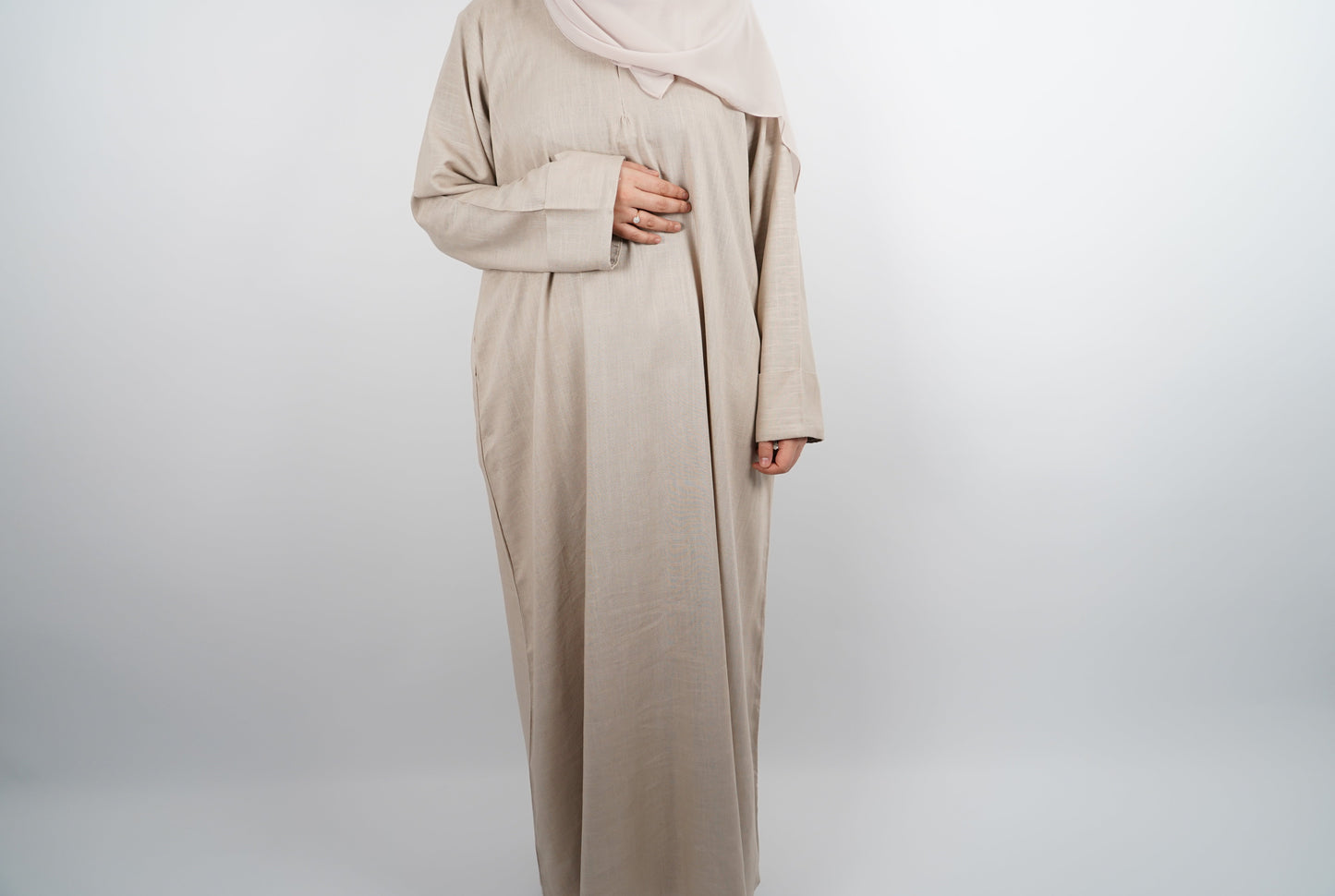 Rich Linen Abaya