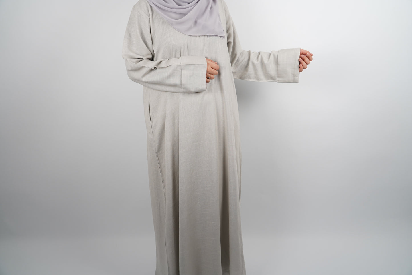 Rich Linen Abaya