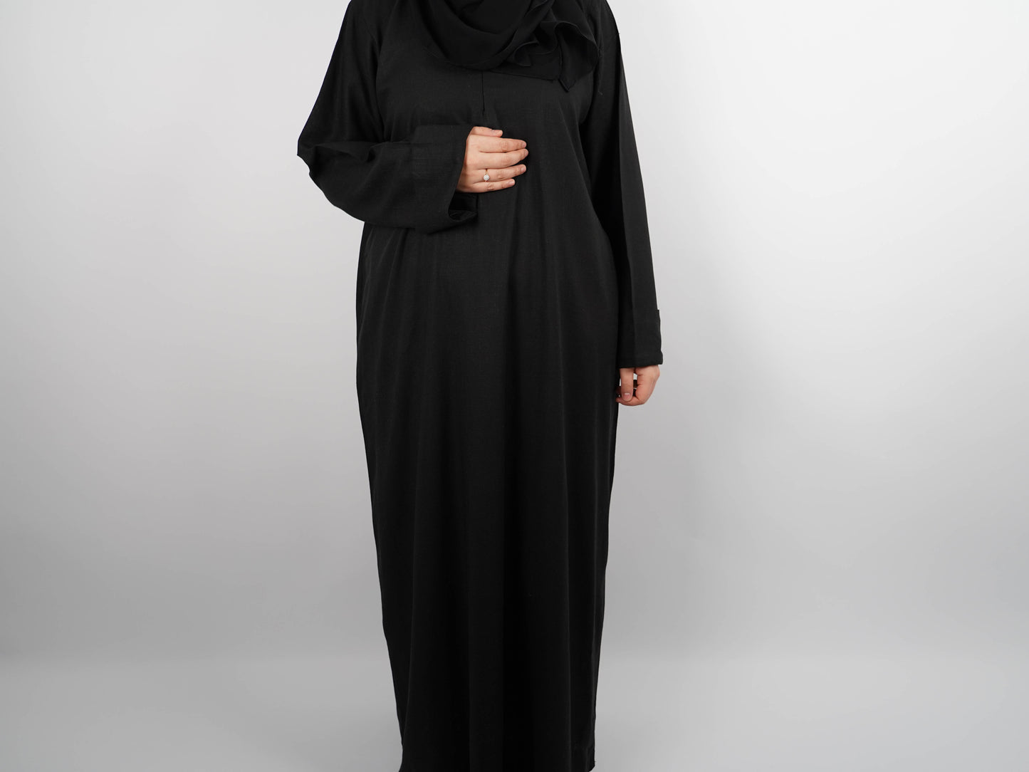 Rich Linen Abaya