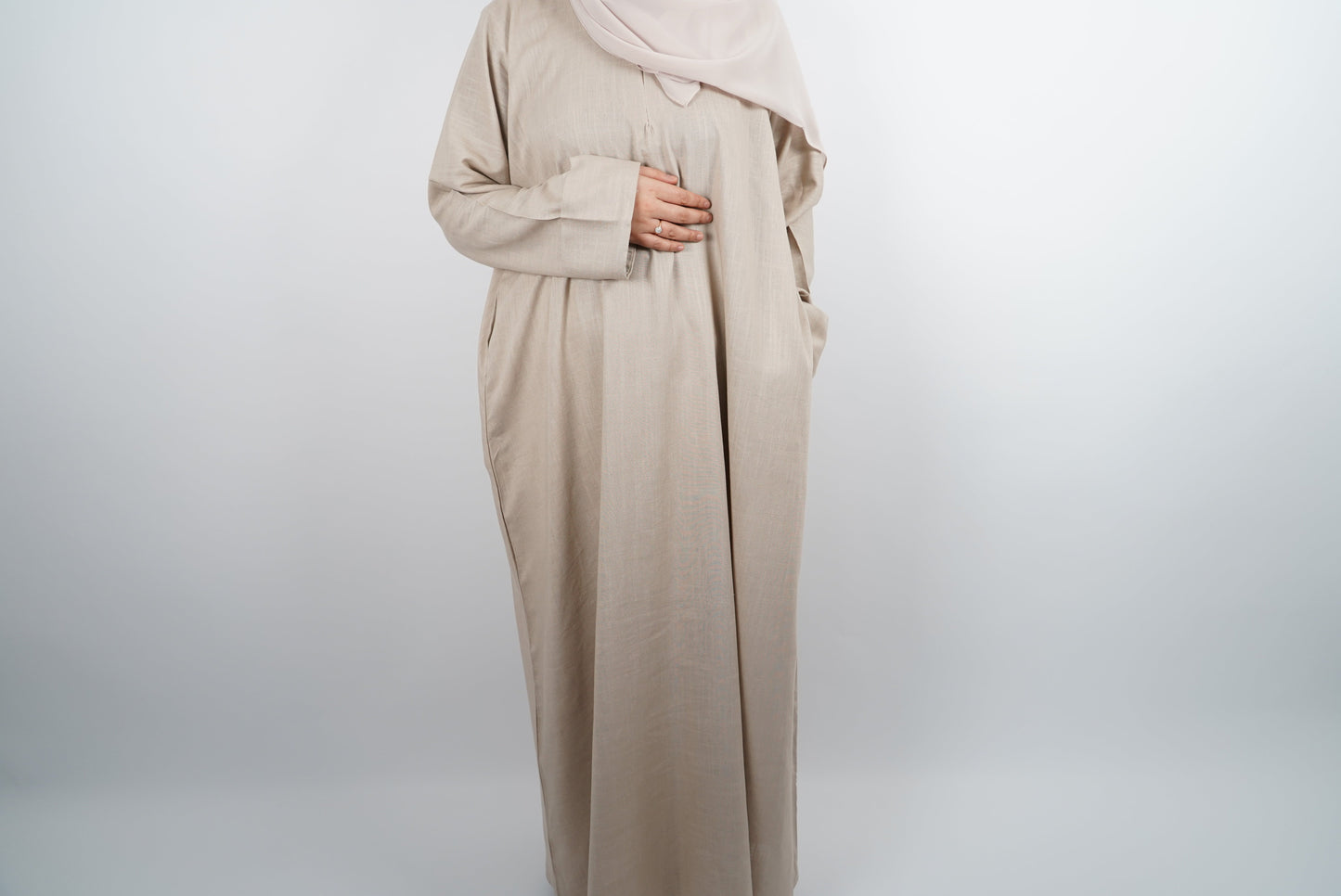 Rich Linen Abaya