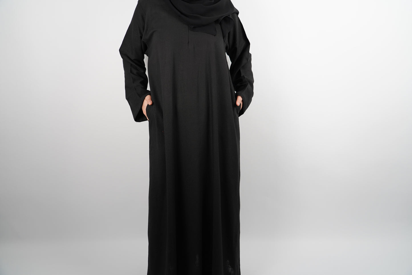 Rich Linen Abaya